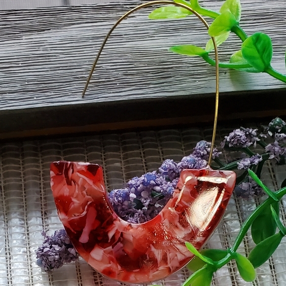 New fashion Wire Statement Acrylic Earrings - Picture 8 of 17